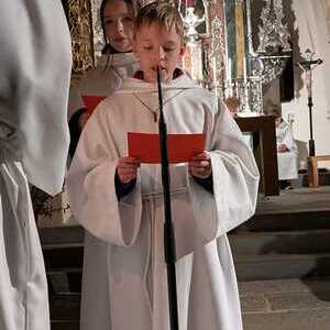 Feierlichen Auferstehungsfeier am Kirchberg