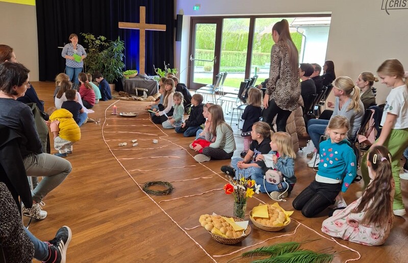 Ostern für Kinder erfahrbar / Pfarramt Gamlitz