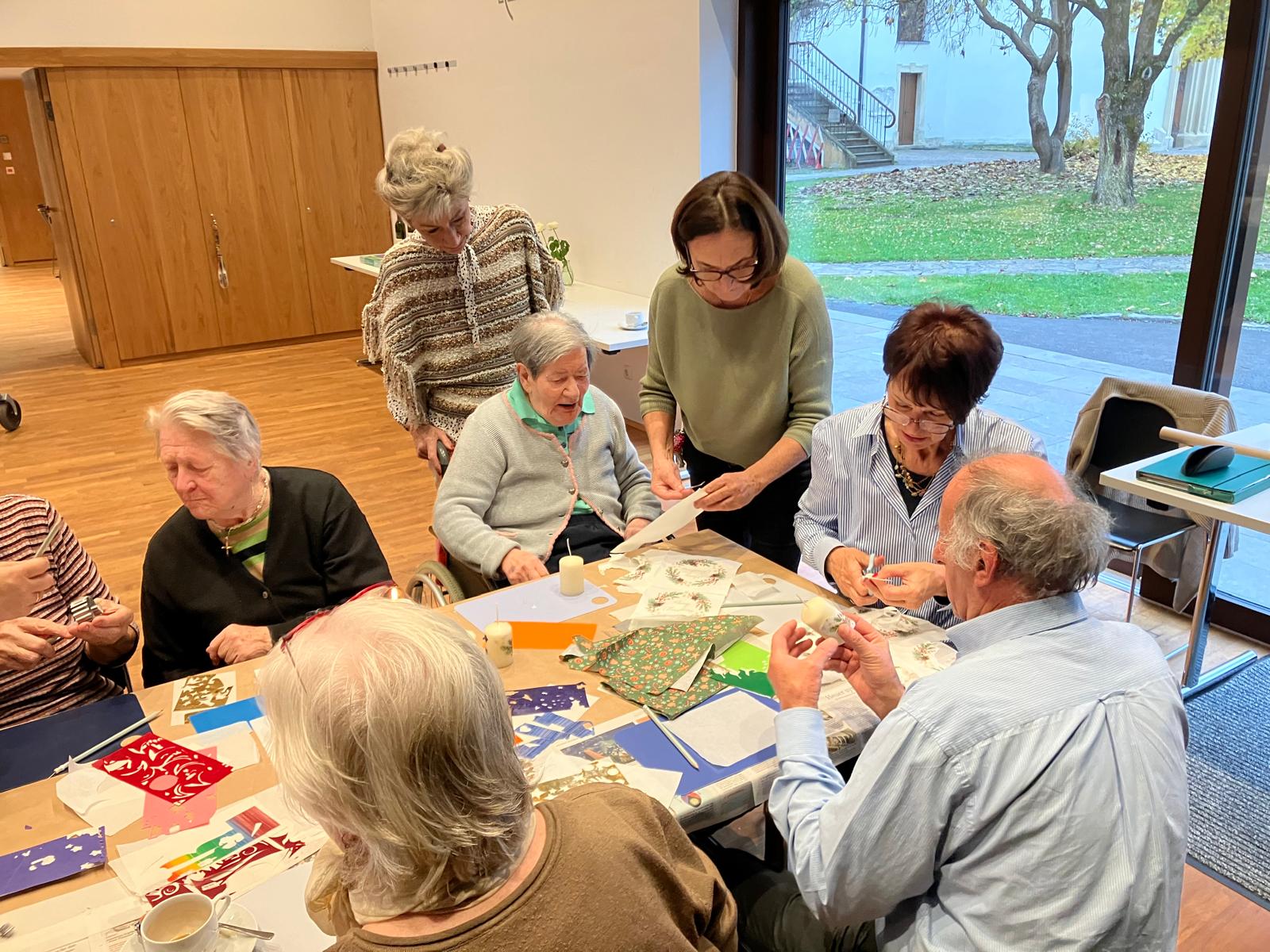 Begegnung im November / Anna Gruber-Schreiner