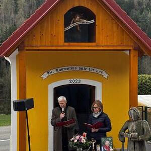 Segnung der Osterspeisen am Karsamstag in Deutschfeistritz